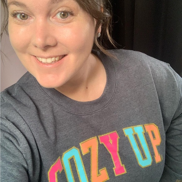 Tops - Stay warm and cozy with our Cozy Up Heather grey sweatshirt.New from my Boutique